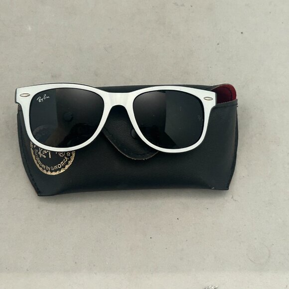 Ray-Ban White and Black Sunglasses - Picture 2 of 4